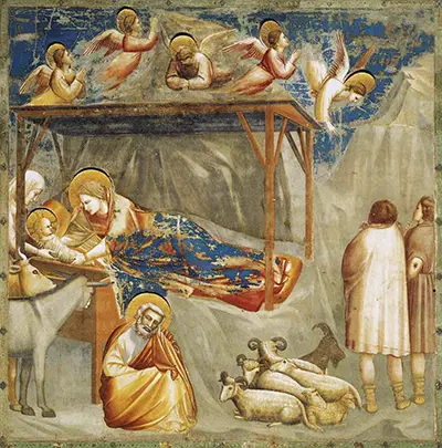 Die Geburt Christi Giotto